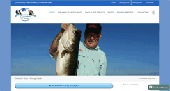 Desktop Screenshot of bassfishingguideorlando.com