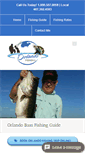 Mobile Screenshot of bassfishingguideorlando.com